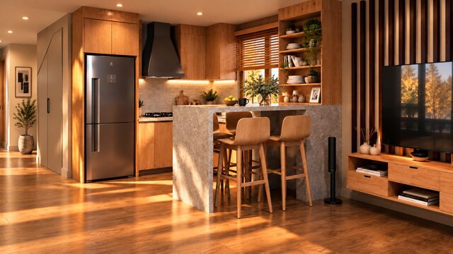 Contemporary Residence | Interior Styling & Visualization – image 3 of 4