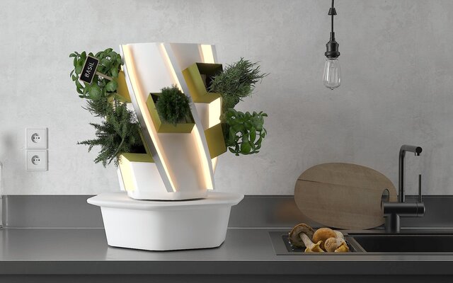 Smart Hydroponic Tower – Product Design for Manufacturing – image 2 of 5