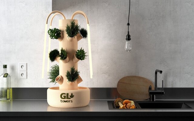 Smart Hydroponic Tower – Product Design for Manufacturing – image 3 of 5