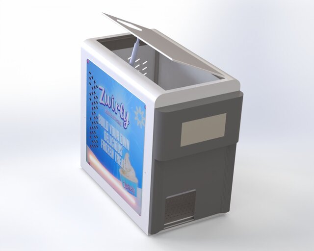 3D model of Project_SoftServemachine