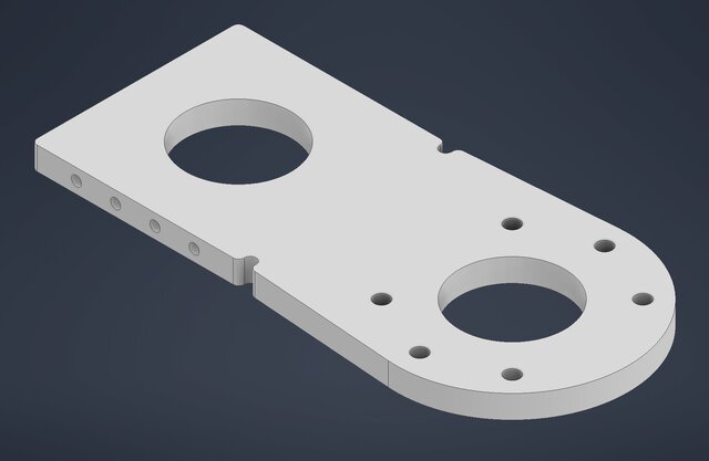 3D model of FRC Climbing Mechanism Drive System - Design, Fabrication & Testing