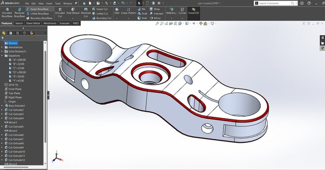 SolidWorks Part Modification & Mechanical Design Optimization – image 2 of 3