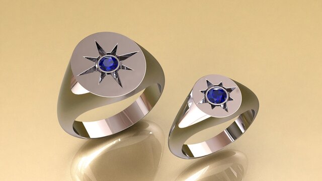 3D model of Custom Jewelry Renderings