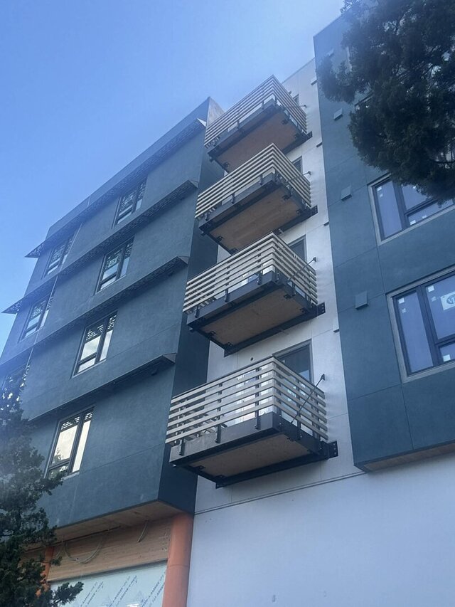3D model of Modular Balcony System | Design & Fabrication Drawings