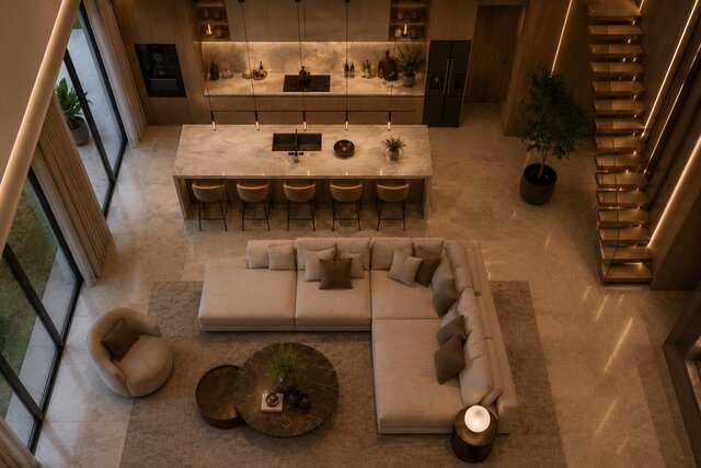 3D model of living-room-2026