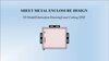 Industrial Sheet Metal Enclosure with Battery Assembly design by channabasuh