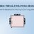 Industrial Sheet Metal Enclosure with Battery Assembly