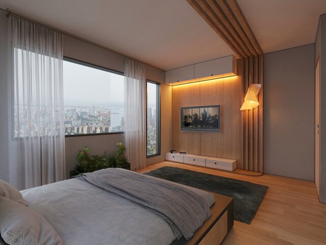 3D model of Bedroom