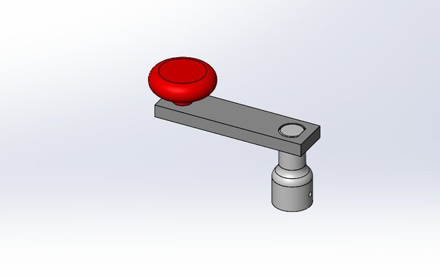 3D model of Universal Joint – Mechanical CAD Design