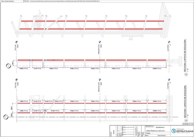 Steel Shop Drawings: Louvers & Ship Ladder – image 9 of 11