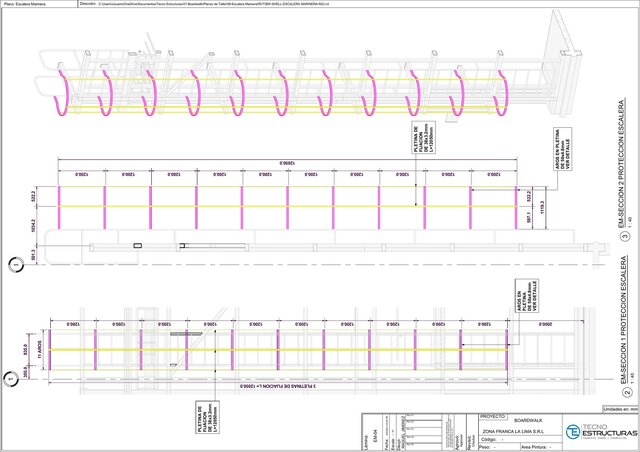 Steel Shop Drawings: Louvers & Ship Ladder – image 10 of 11