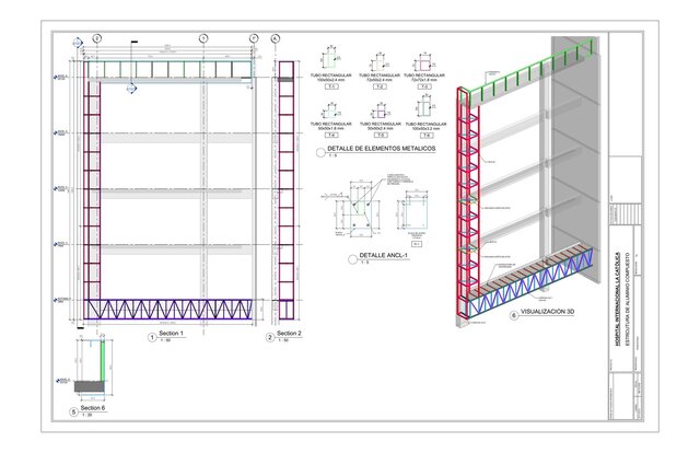 Steel Shop Drawings: Louvers & Ship Ladder – image 6 of 11