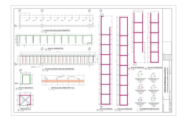Steel Shop Drawings: Louvers & Ship Ladder – image 11 of 11
