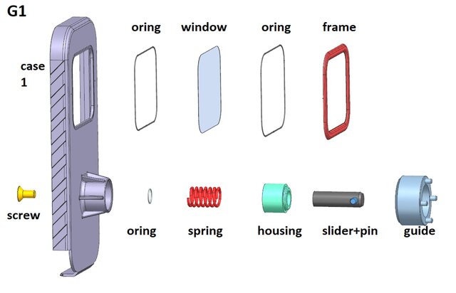 3D model of IP67 Waterproof Marine Phone Holder for iPhone