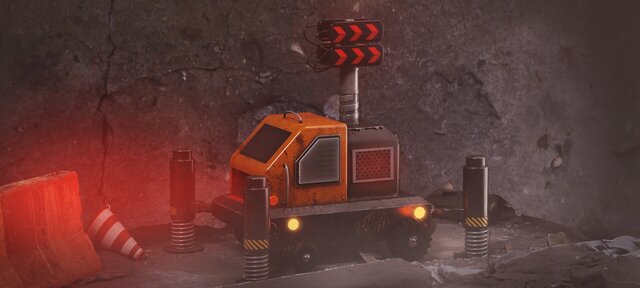 3D model of machine environment