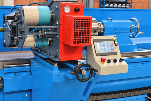 Industrial Lathe Retrofit & Superfinishing System | Mechanical Design – image 5 of 12