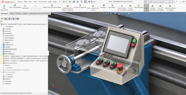 Industrial Lathe Retrofit & Superfinishing System | Mechanical Design – image 8 of 12