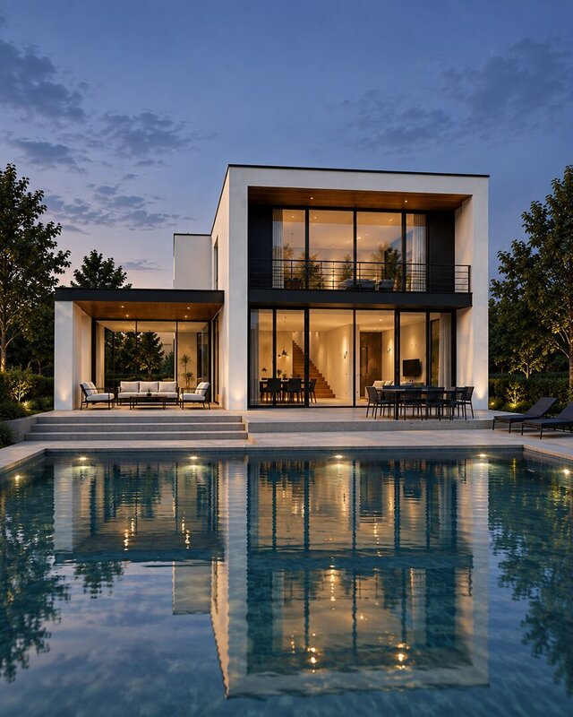 Villa Amore | Light-Steel Villa Design & Visualization – image 2 of 4