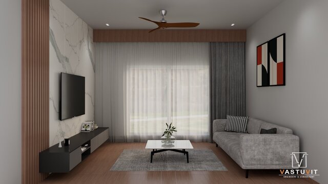 3BHK Residential Interior Design