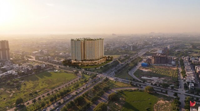 3D model of The Marq by Atlantis | Luxury Residential Architectural Visualization