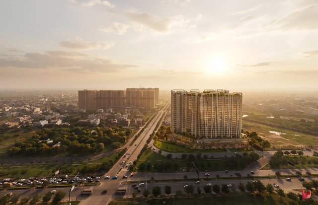3D model of The Marq by Atlantis | Luxury Residential Architectural Visualization