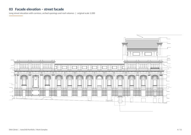AutoCAD 2D Drawings - Historic Building Restoration & Housing – image 4 of 8