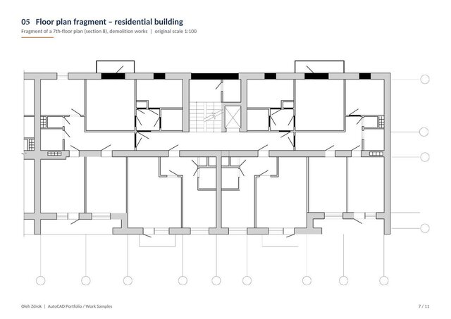 AutoCAD 2D Drawings - Historic Building Restoration & Housing – image 7 of 8