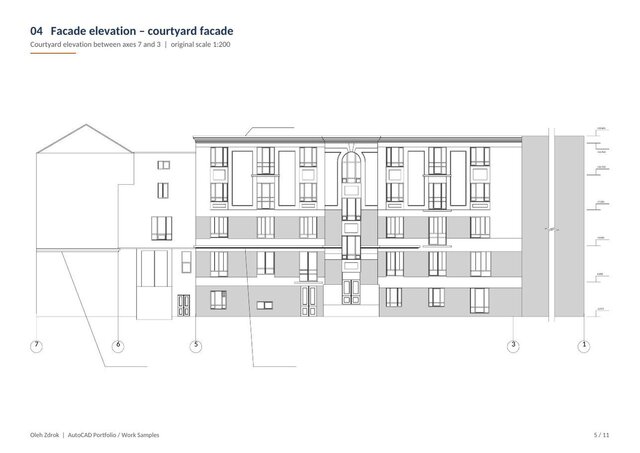 AutoCAD 2D Drawings - Historic Building Restoration & Housing – image 2 of 8