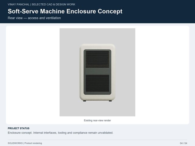 Soft-Serve Machine Enclosure Concept – image 2 of 4