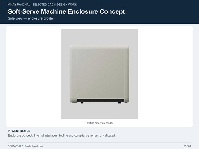 Soft-Serve Machine Enclosure Concept – image 3 of 4