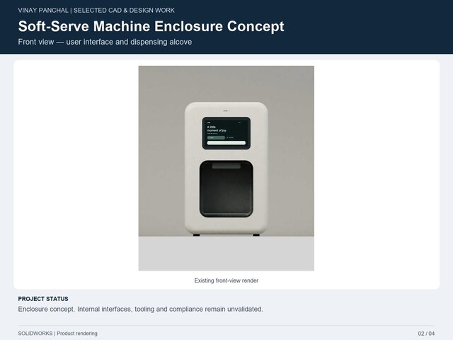 Soft-Serve Machine Enclosure Concept – image 4 of 4