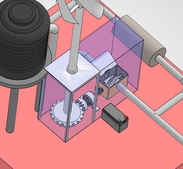 3D model of SMART HYDRO GENERATOR – Micro-Hydropower Energy Recovery System for Building Water Supply
