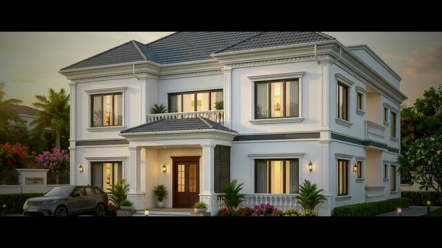 3D model of 6-bedroom-duplex