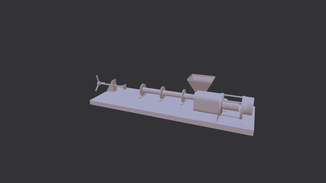 Plastic extruder machine