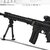 .22LR belt-fed Light Machine Gun