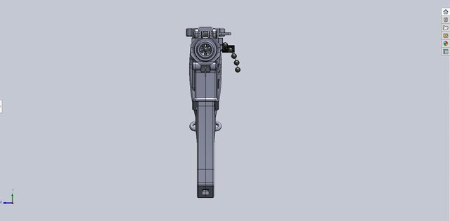 3D model of .22LR belt-fed Light Machine Gun