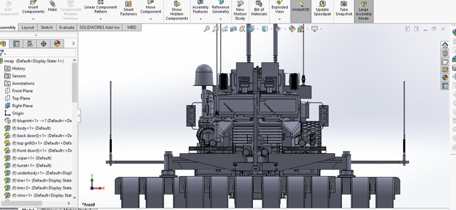 3D model of MRAP Cougar