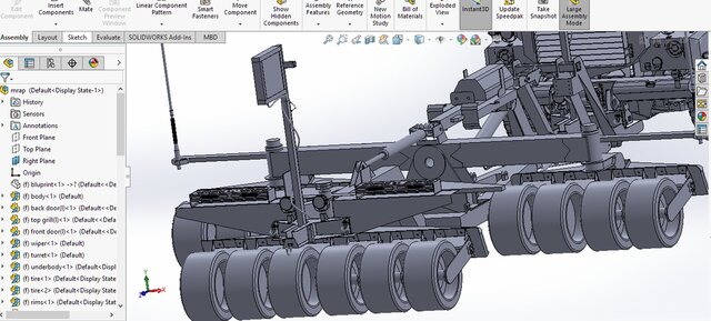 3D model of MRAP Cougar
