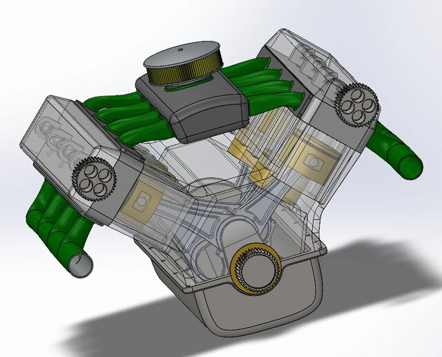 V8 Engine Project