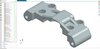 09. Front Upper Arm Chassis Mount design by davidharo
