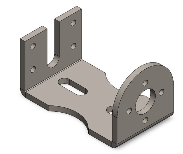 Heavy-duty-nema-motor-mount
