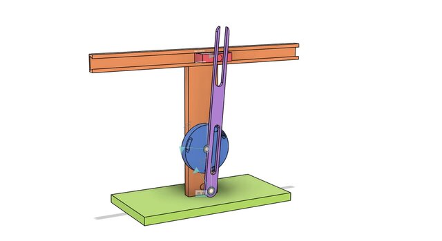 crank and slotted lever mechanism