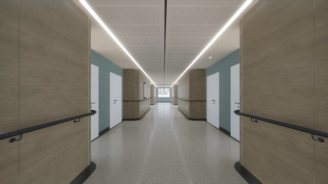 Rehabilitation center/Interactive smart patient room – image 2 of 10