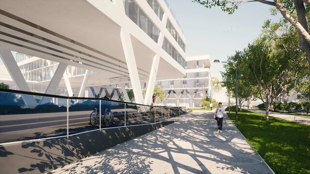 Rehabilitation center/Interactive smart patient room – image 4 of 10