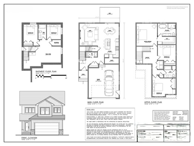 Custom Residential House Plan – image 1 of 8
