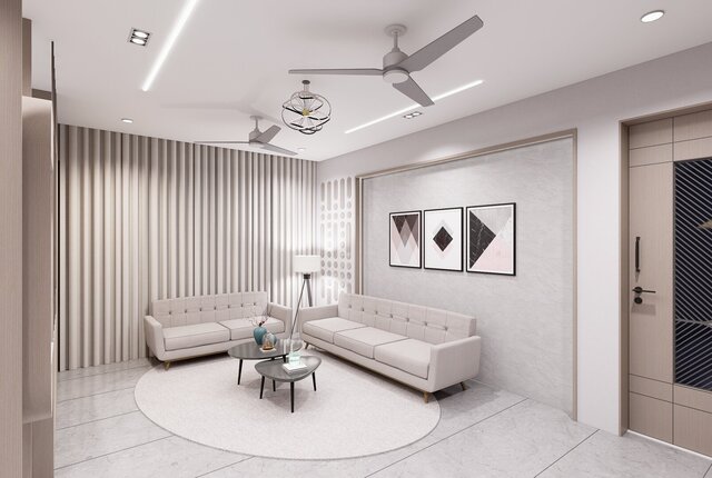 3D model of Modern Apartment Interior Design | 3D Visualization