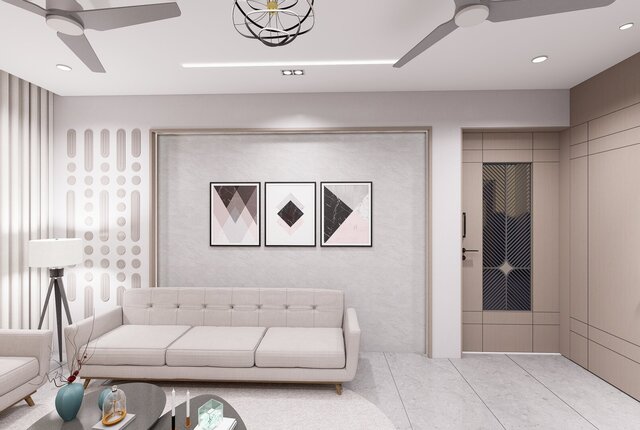 3D model of Modern Apartment Interior Design | 3D Visualization
