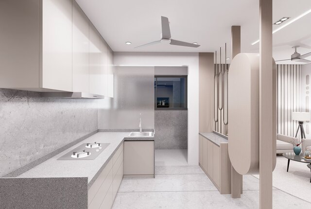 3D model of Modern Apartment Interior Design | 3D Visualization
