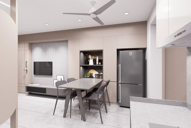 3D model of Modern Apartment Interior Design | 3D Visualization