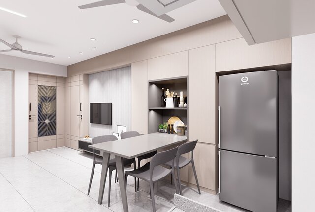 3D model of Modern Apartment Interior Design | 3D Visualization